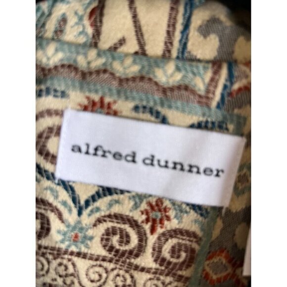 Retro Floral Jacket 16 Tan Boho Western Embroidery Tapestry Classic Chic 80s Art - Picture 2 of 12